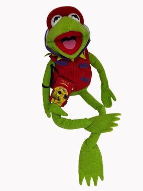Kermit The Frog Photographer Plush 26" Macys Exclusive With Camera